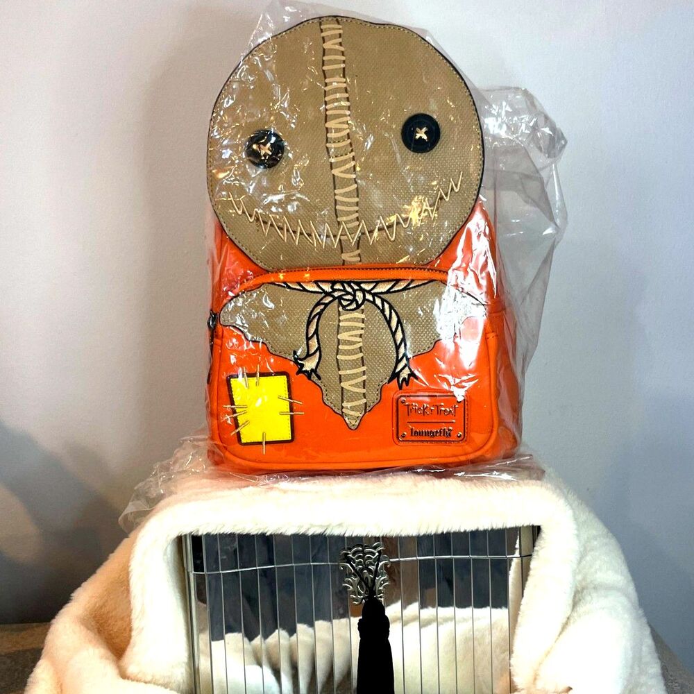Loungefly Trick or Treat Sam Cosplay Mini Backpack – Halloween Edition NWT